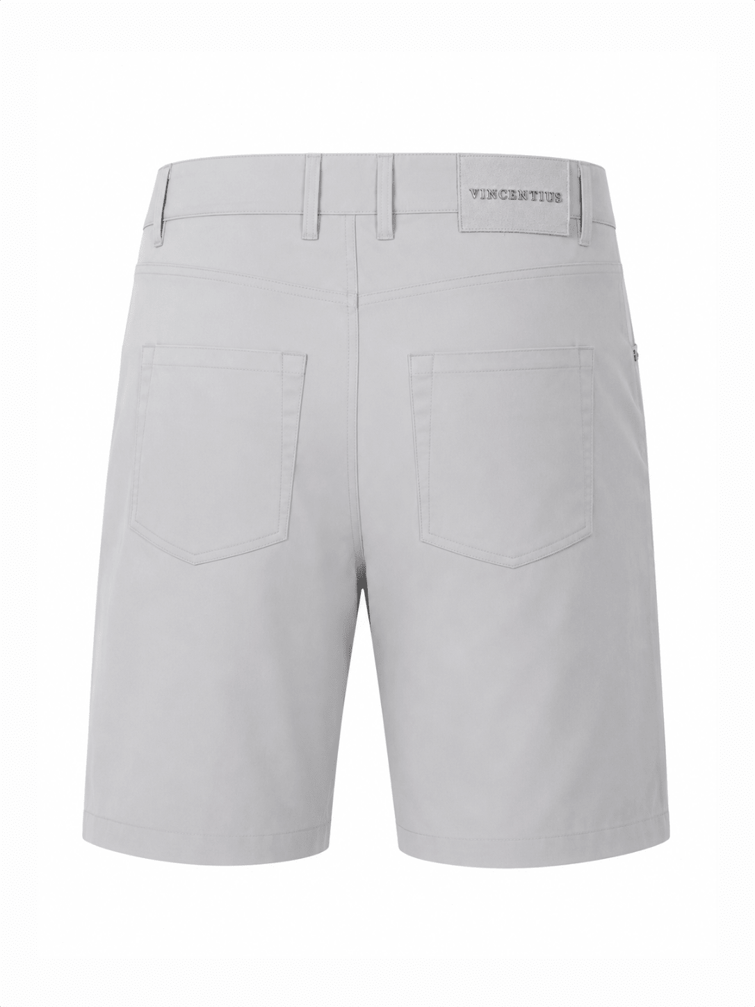 5 Pocket Commuter Short - Light Grey - Vincentius