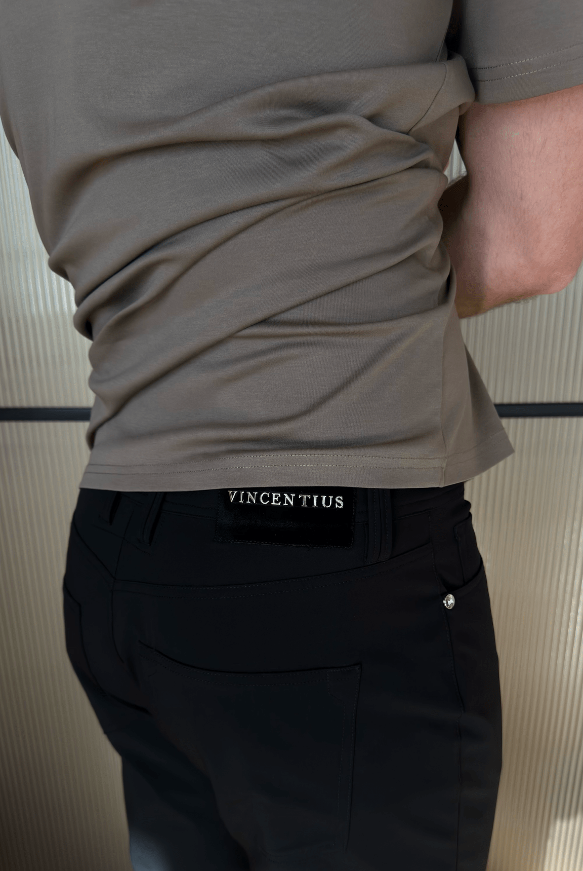 5 Pocket Commuter Trouser - Black - Vincentius