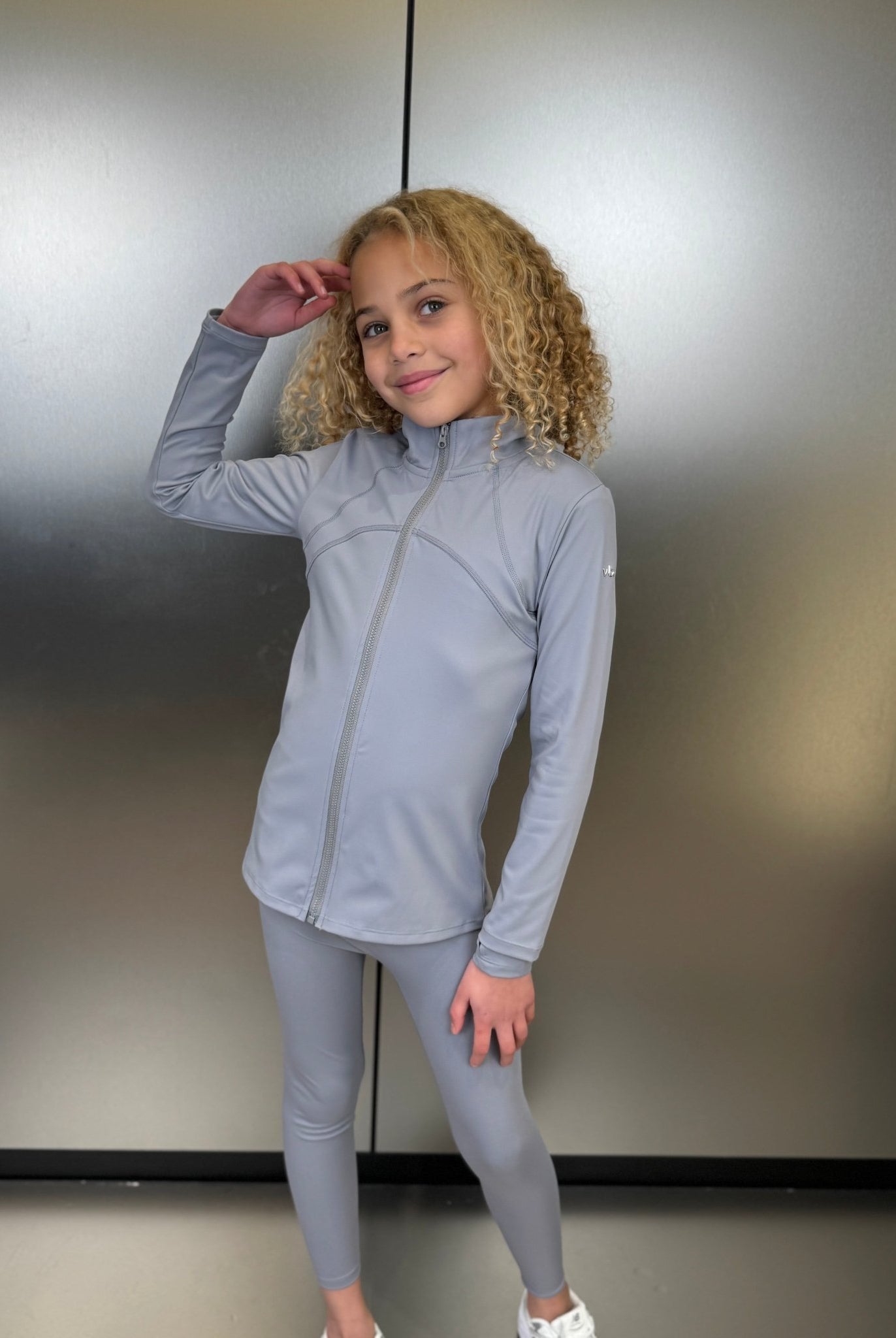 Active Zip Jacket - Grey Mist (Dispatched W/C 15/12/25) - Vincentius