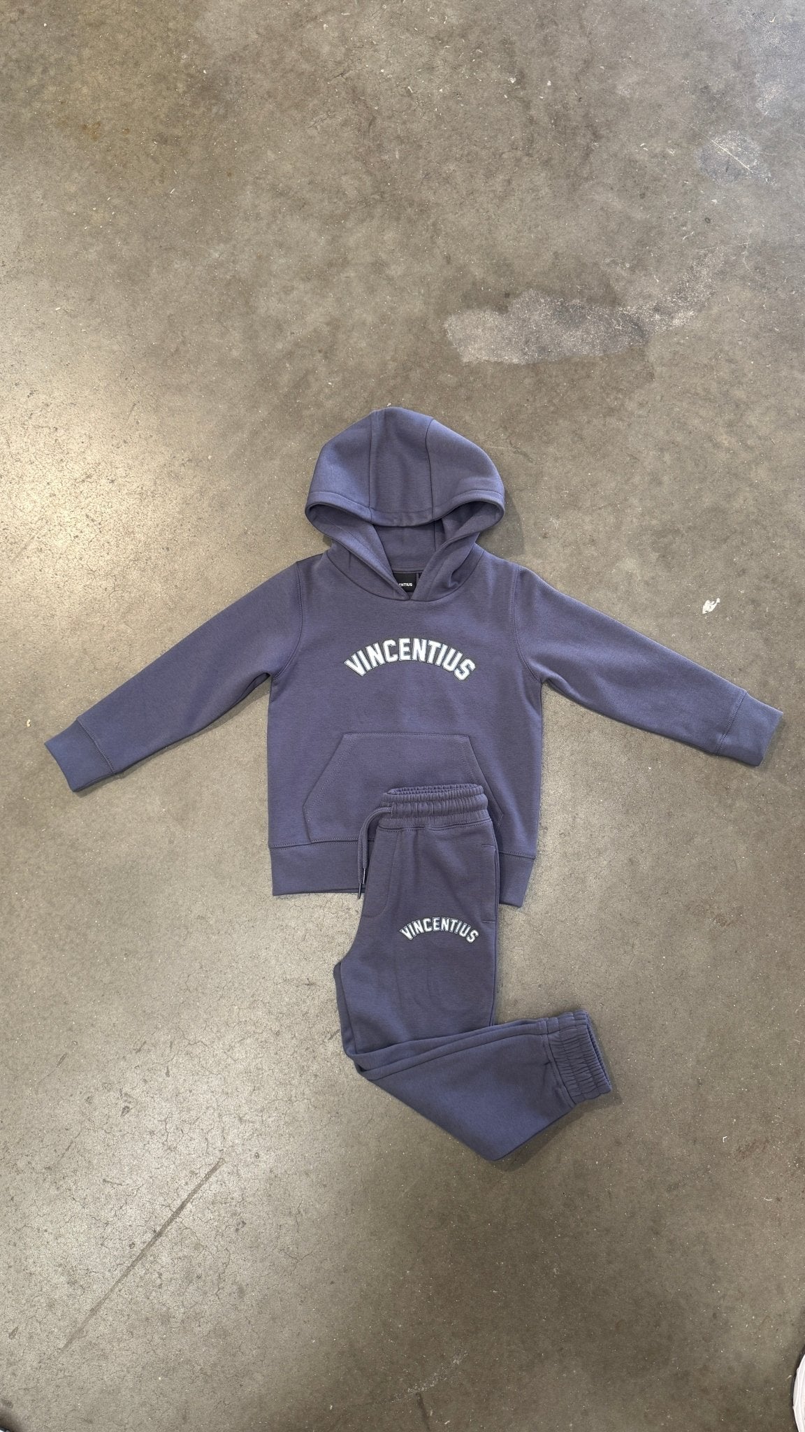 Boys Applique Tracksuit - Airforce Blue - Vincentius