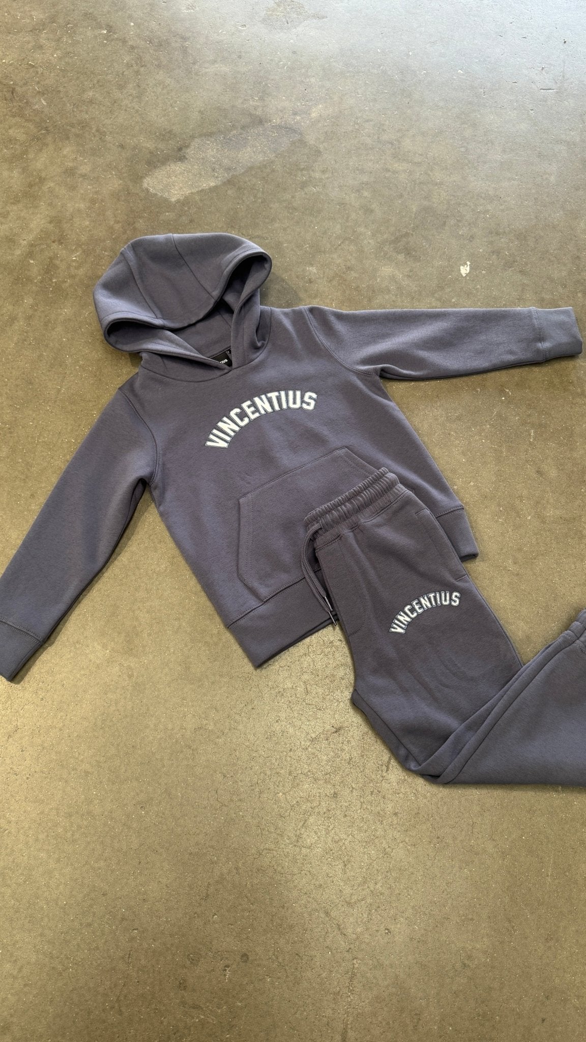 Boys Applique Tracksuit - Airforce Blue - Vincentius