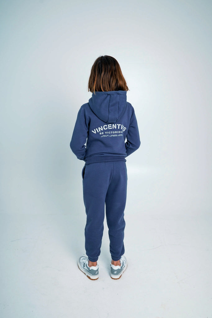 Boy's Be Victorious Tracksuit - Air Force - Vincentius