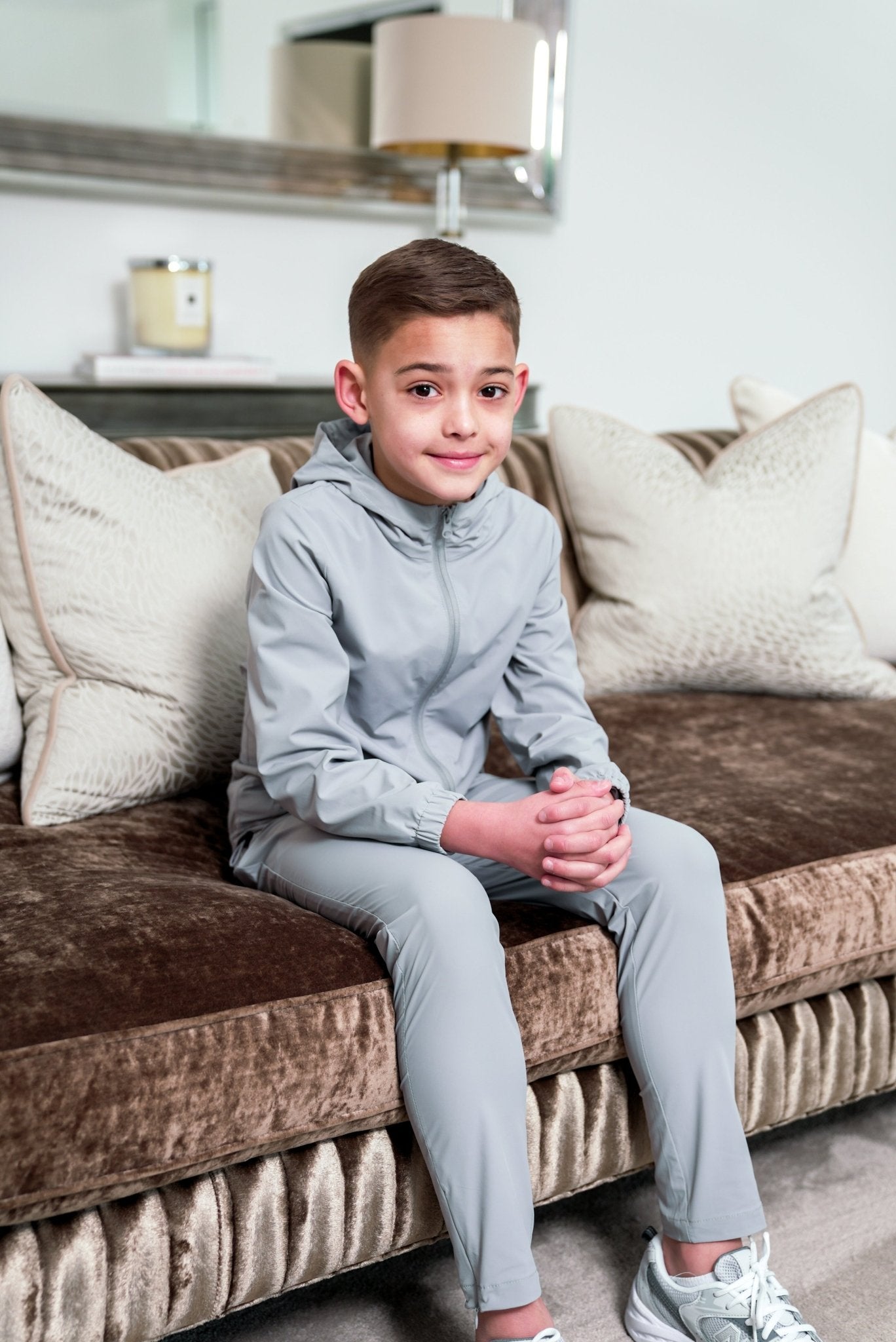 Boy's Light Grey Transitional Pant (DISPATCH 19/03/25) - Vincentius