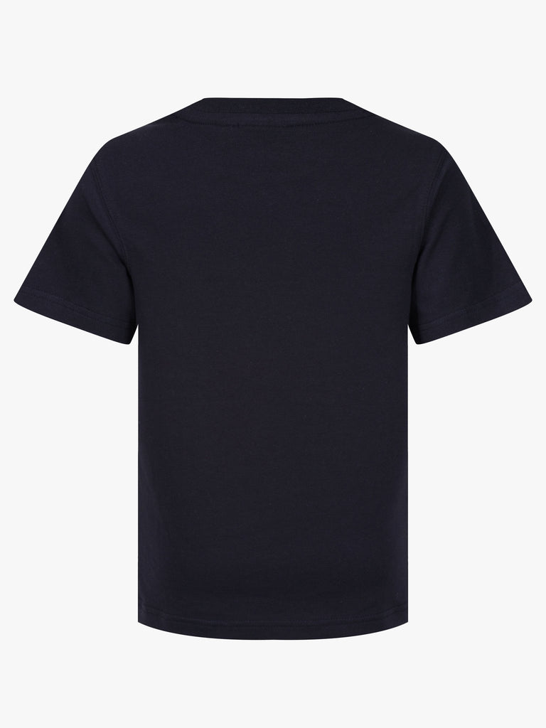 Boy's Luxe V Boucle T-Shirt - Navy - Vincentius