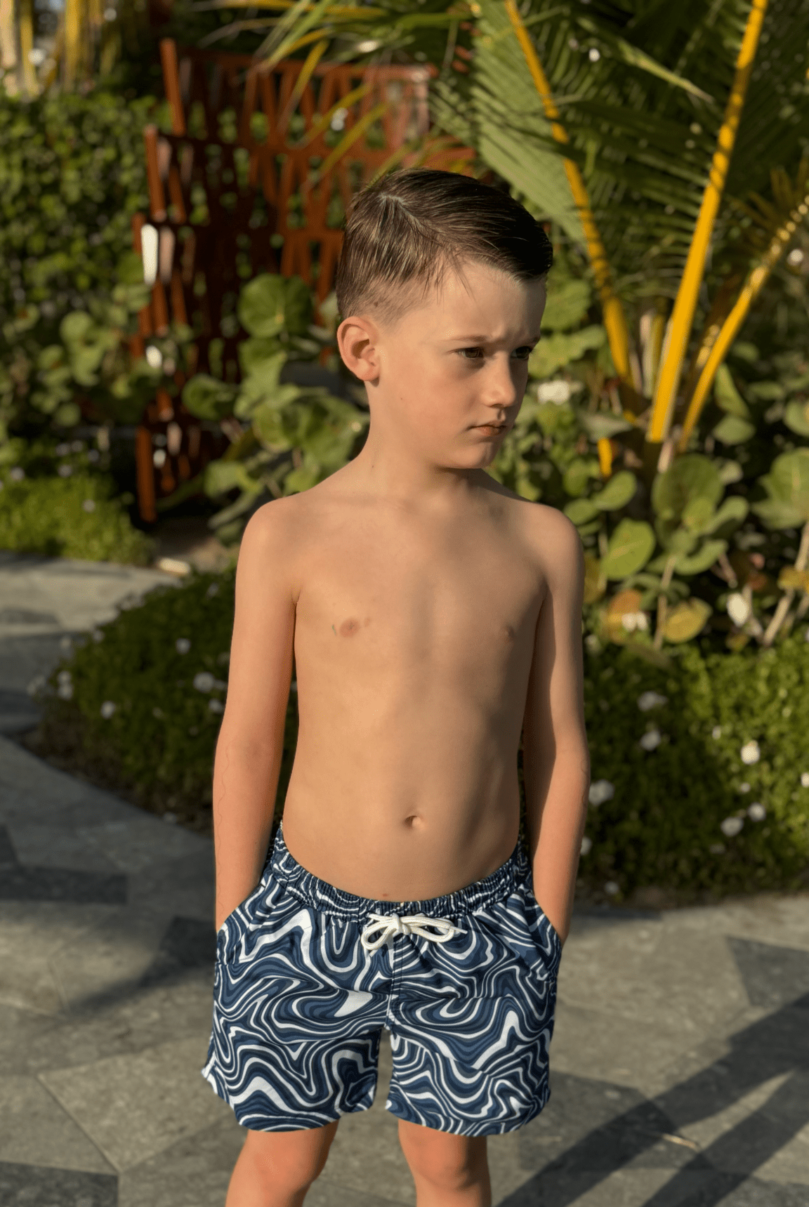 BOY'S NAXOS SWIM SHORT - Vincentius