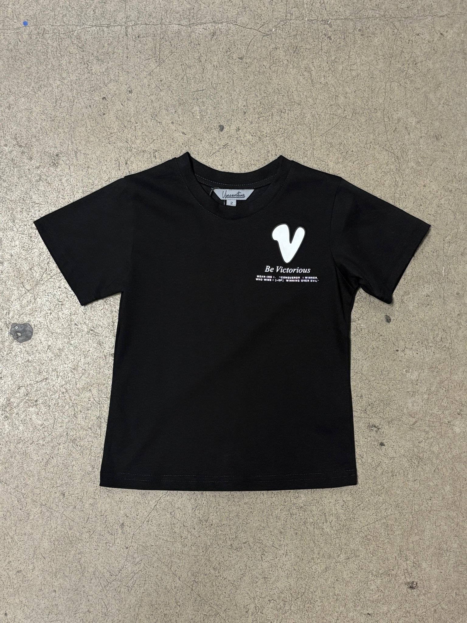 Boys Subway Graffiti T-Shirt - Black - Vincentius