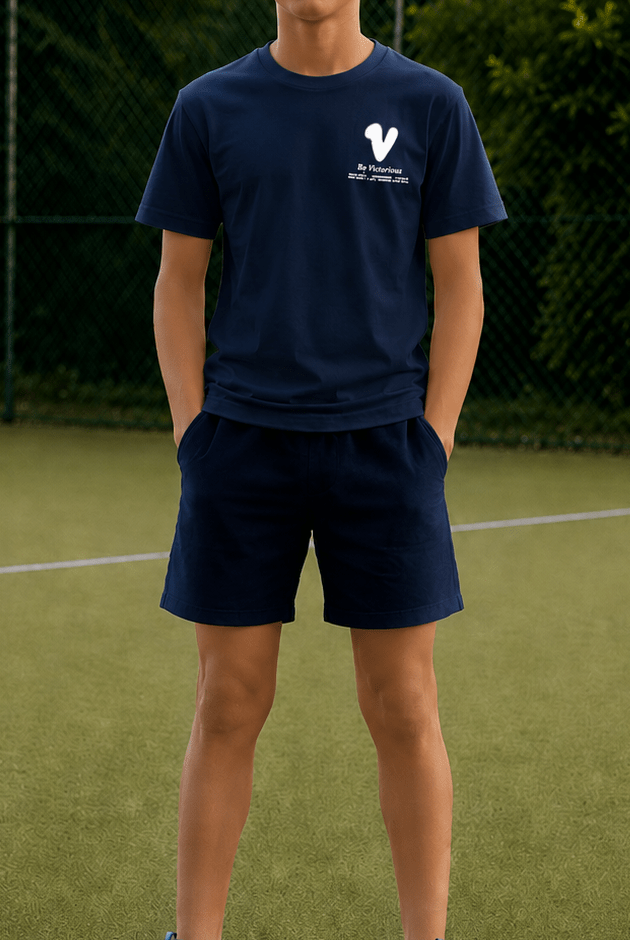 Boys Subway Graffiti T-Shirt - Navy - Vincentius