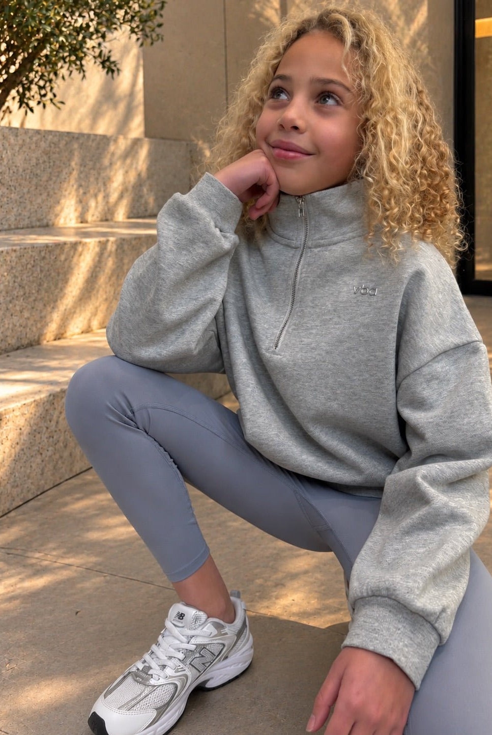 Corezip Pullover - Grey Mist - Vincentius