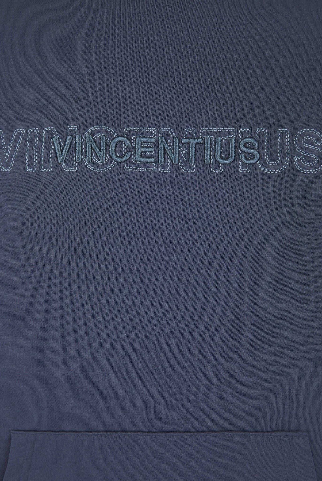 Double Embroidery Luxe Hoodie - Air Force - Vincentius