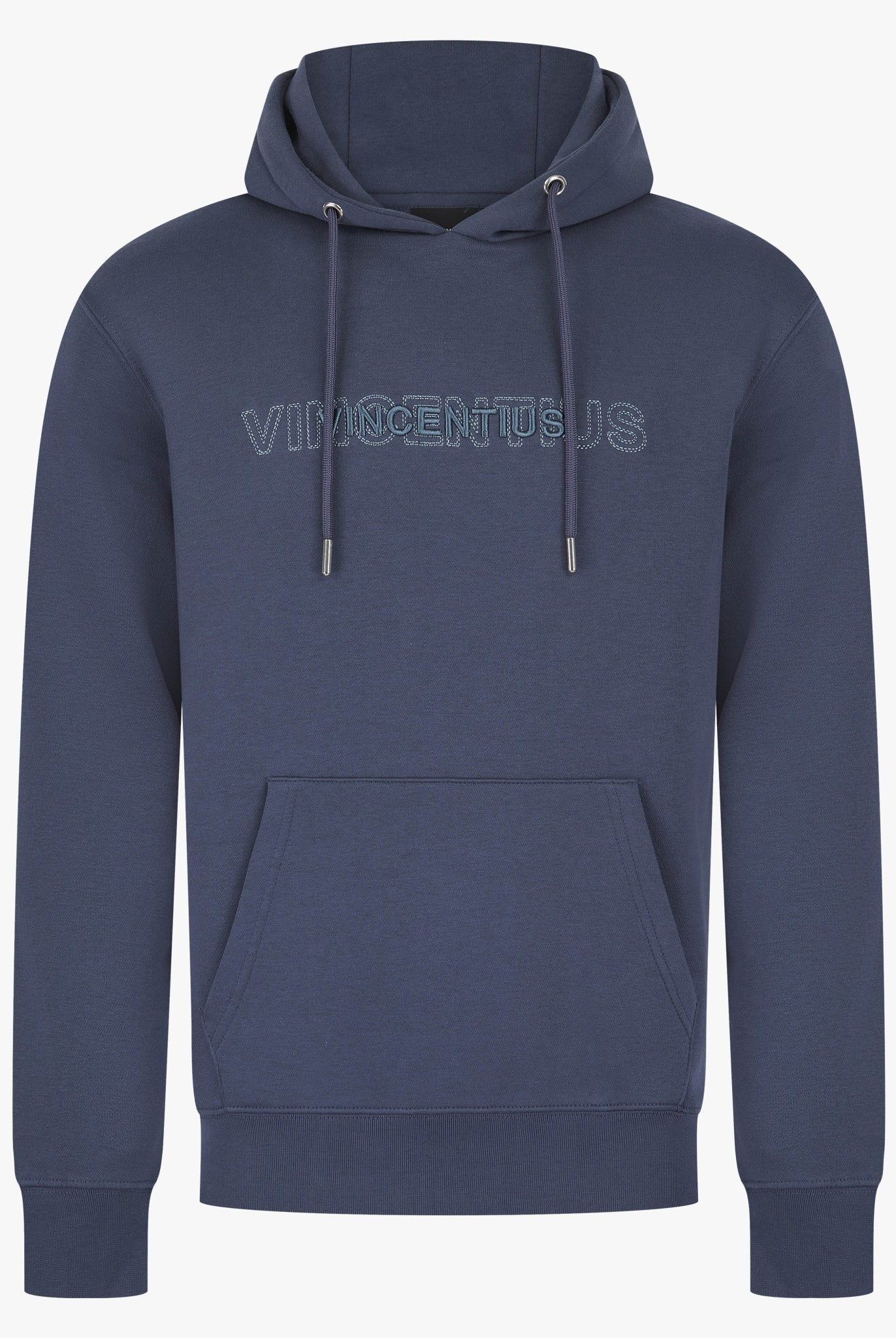 Double Embroidery Luxe Hoodie - Air Force - Vincentius