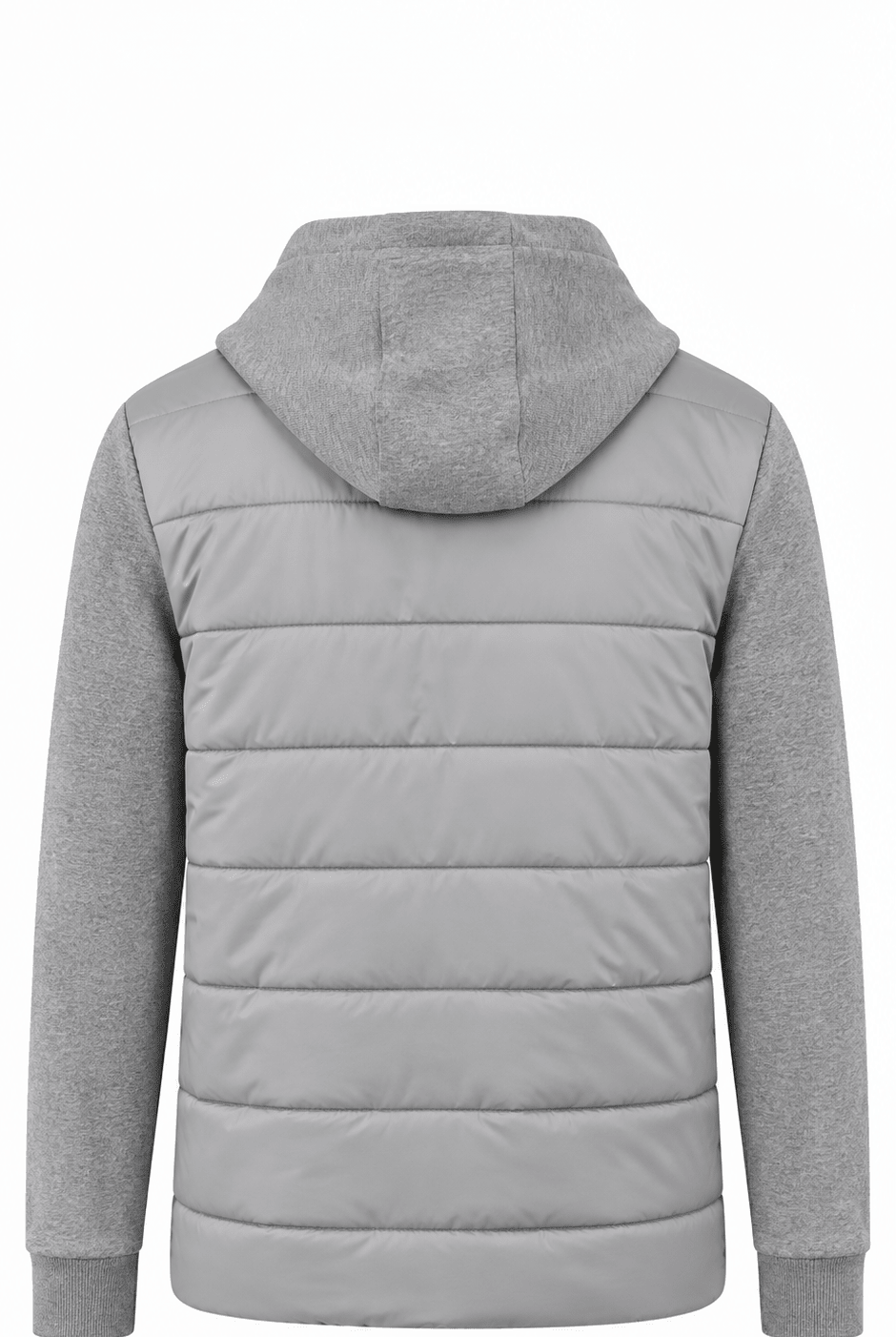 Hybrid Quilted Jacket - Grey Marl (Pre-Order Dispatch 16/9/26) - Vincentius