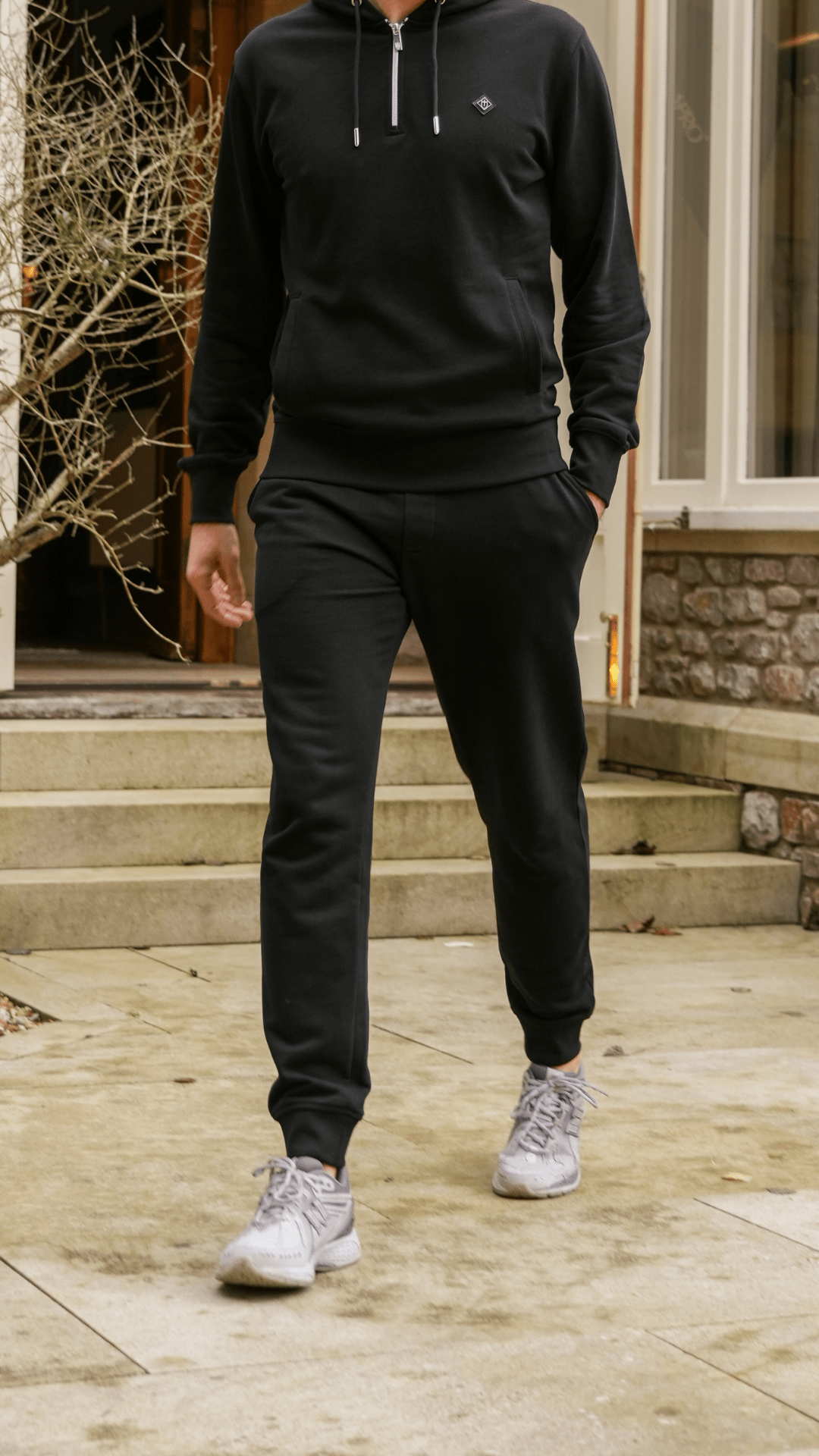 Loopback Jogger - Black - Vincentius