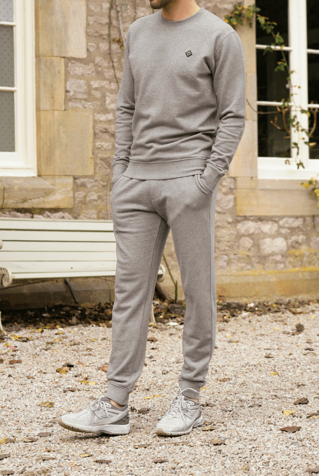 Loopback Jogger - Grey Marl - Vincentius