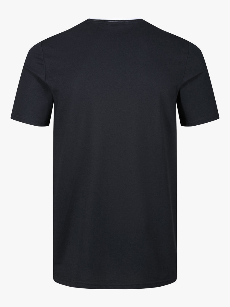 Luxury Pique Logo T-Shirt - Midnight Navy - Vincentius
