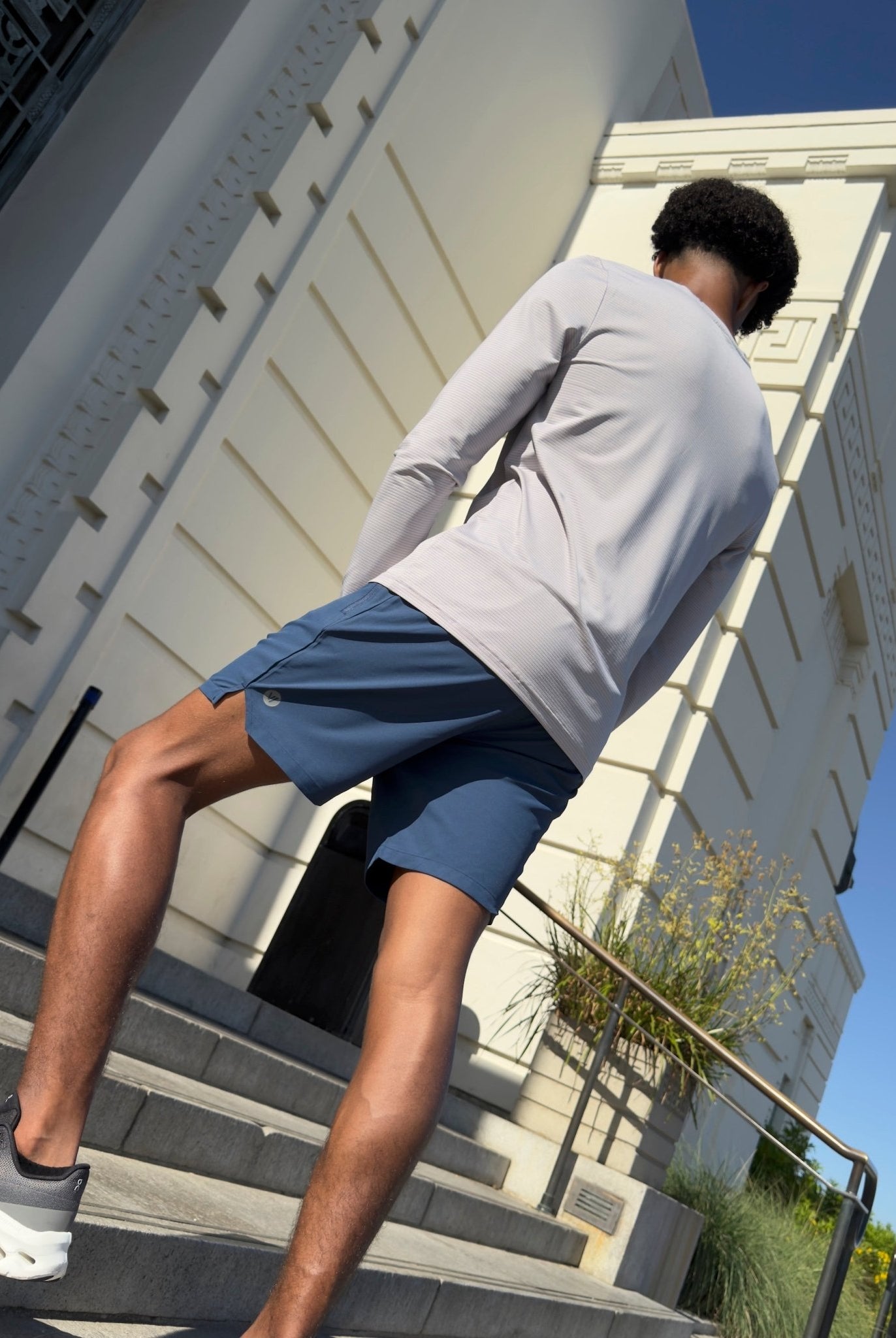 Transitional Performance Short - Light Navy - Vincentius