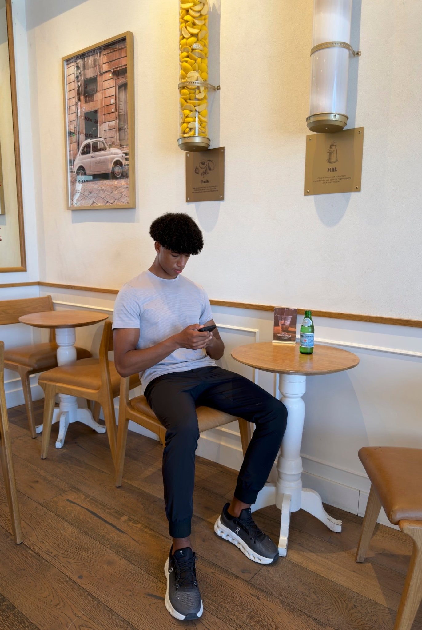 Transitional Performance Tee - Cement - Vincentius