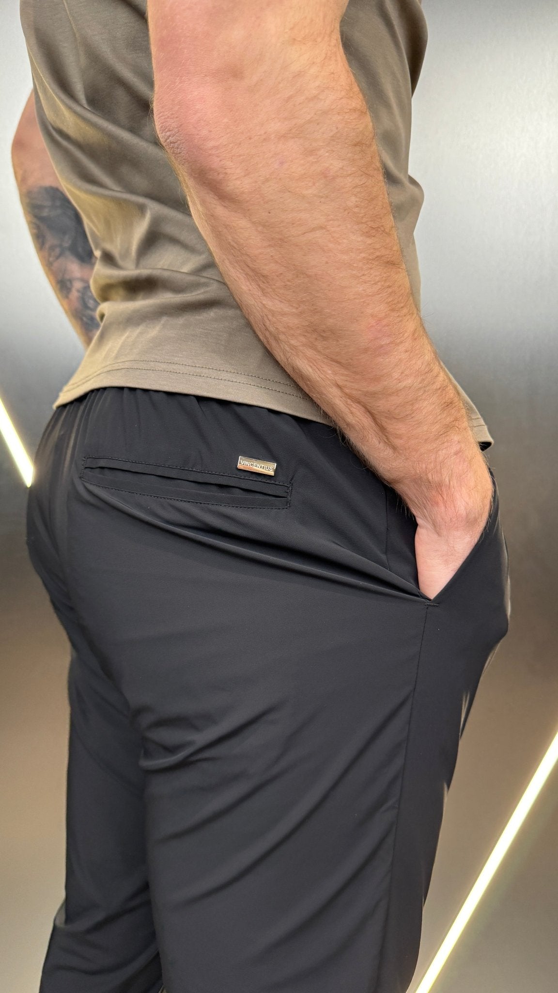 Transitional Trouser - Black (DISPATCH 19/03/25) - Vincentius