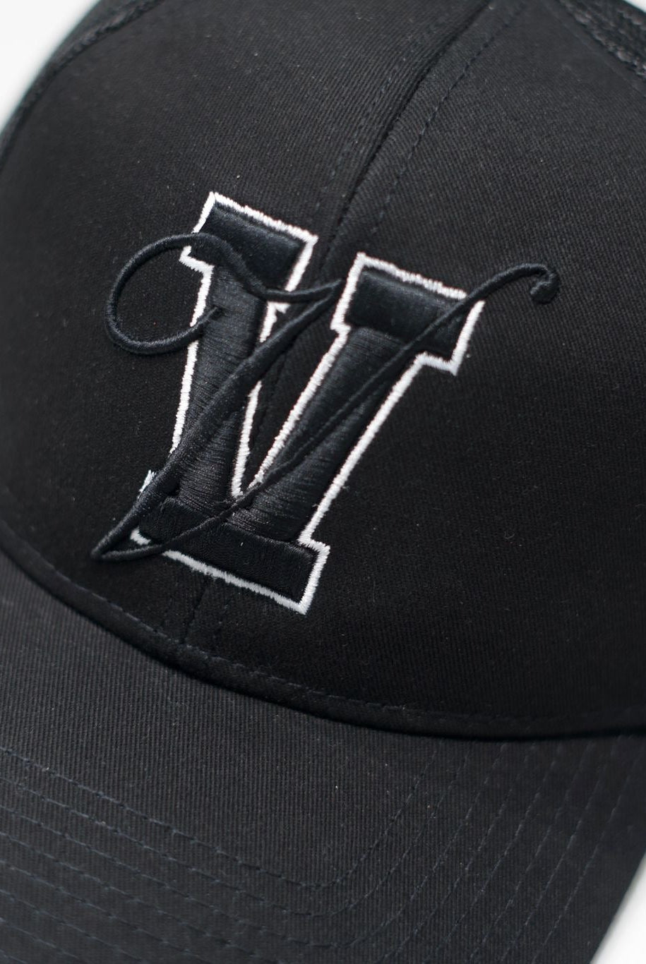 Varsity Trucker Cap - Black (PRE - ORDER NOW, EXPECTED MID JUNE) - Vincentius