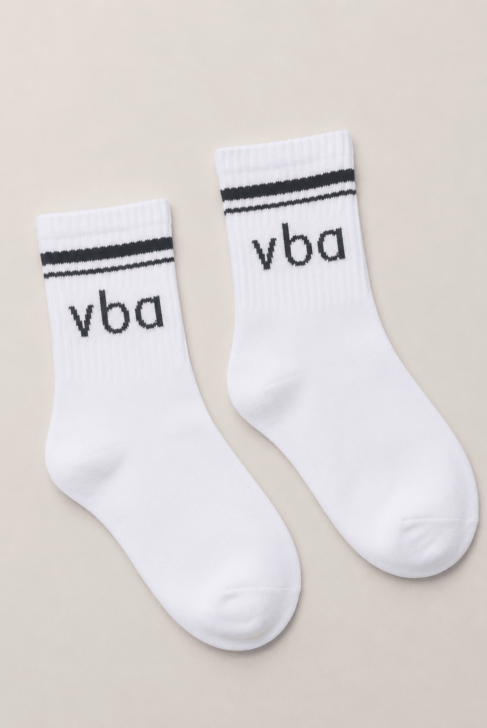 VBA Sport Socks - White/Noir - Vincentius