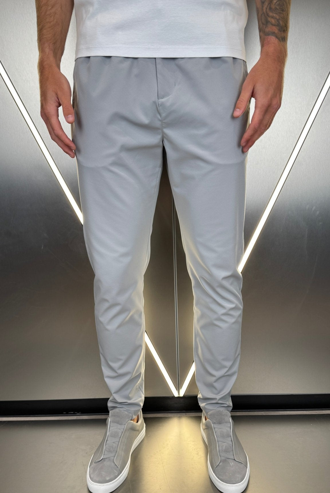 Vincentius Commuter Pants - Light Grey - Vincentius