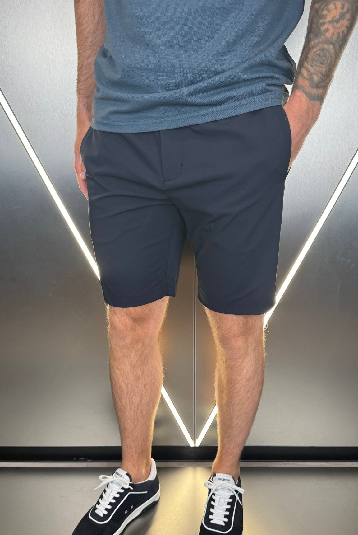 Vincentius Commuter Shorts - Dark Navy - Vincentius