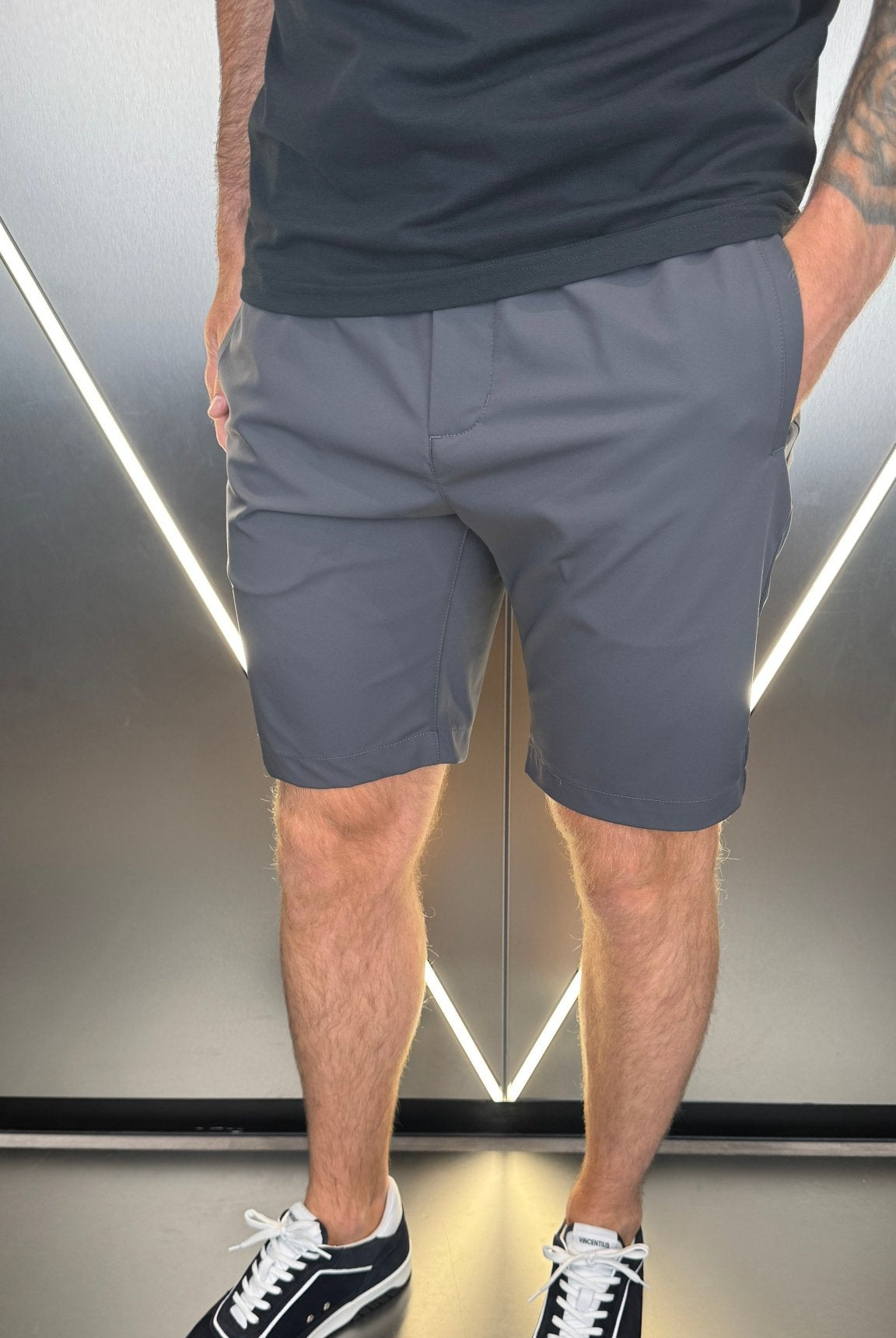 Vincentius Commuter Shorts - Graphite - Vincentius