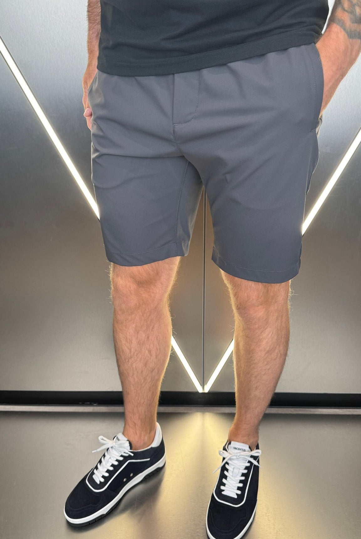 Vincentius Commuter Shorts - Graphite - Vincentius