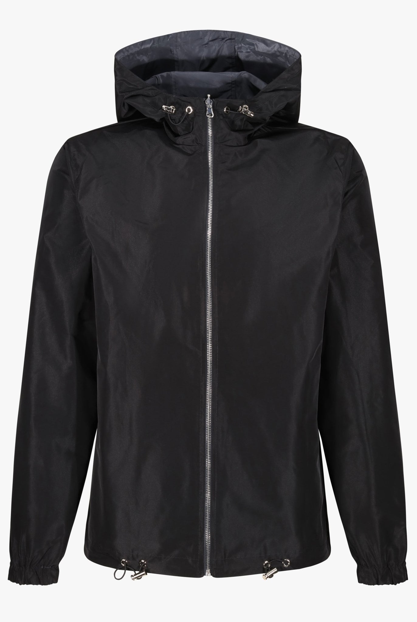 Graphite-Black Reverse Tech Jacket - Vincentius