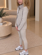 Active Zip Jacket - Warm Latte - Vincentius