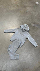 Boys Applique Tracksuit - Grey Marl - Vincentius
