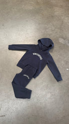 Boy's Applique Tracksuit - Navy - Vincentius
