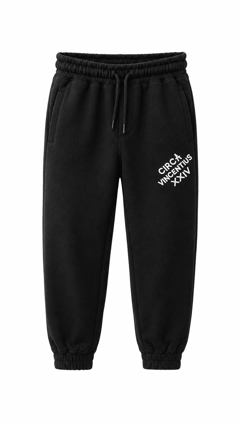 Boy's Circa XX1V Tracksuit - Black - Vincentius