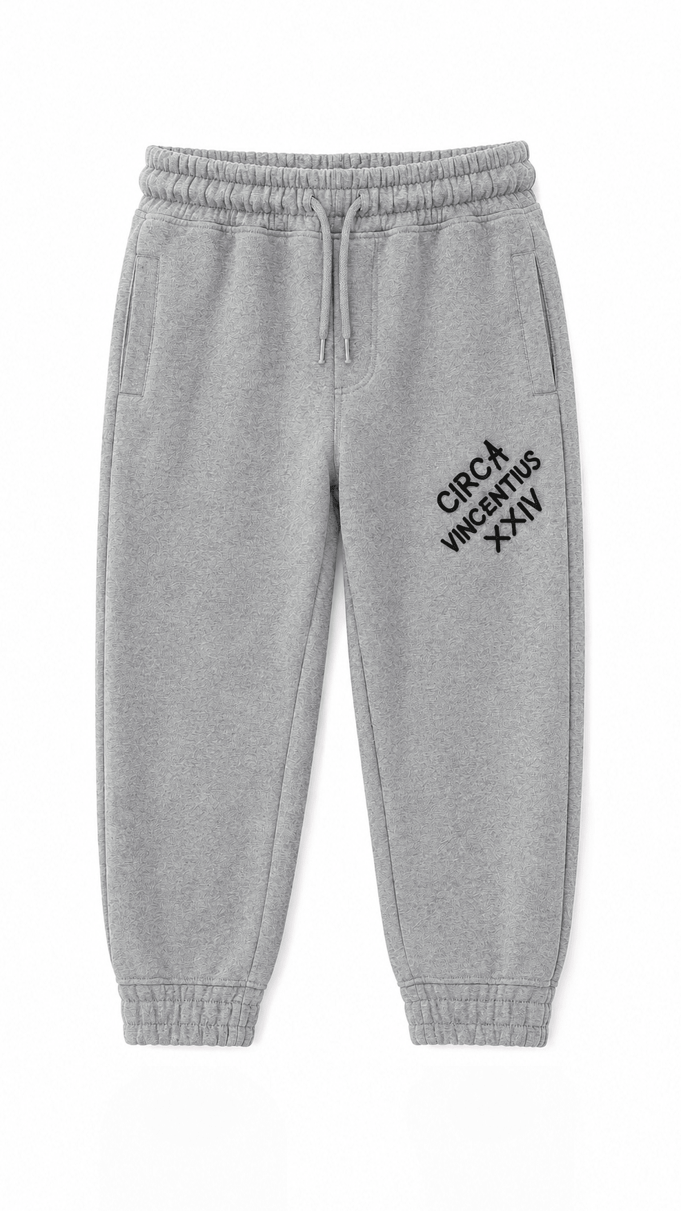 Boys Circa XX1V Tracksuit - Grey Marl - Vincentius