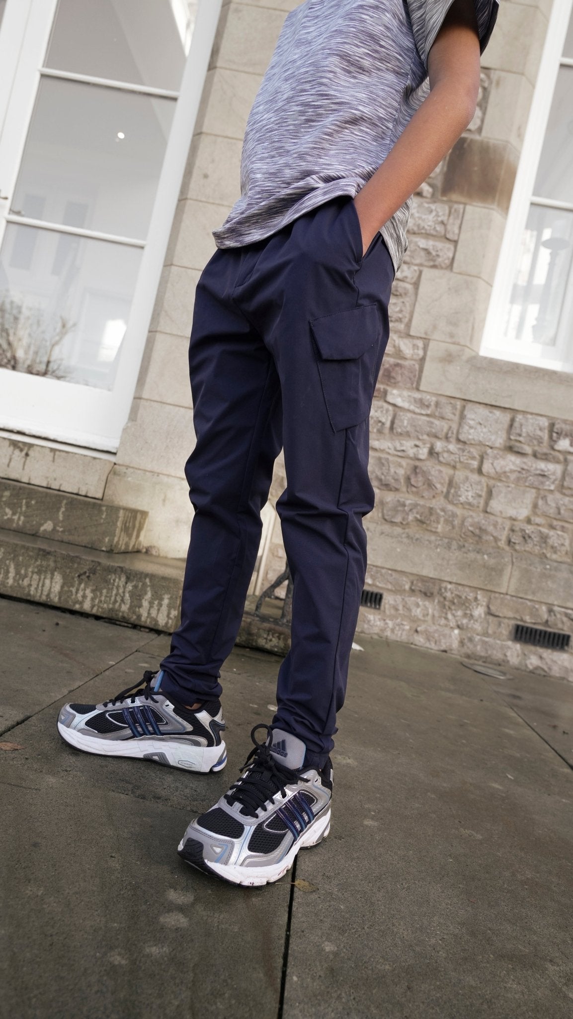 Boy's Commuter Cargo - Navy - Vincentius