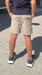 Boy's Commuter Shorts - Beige - Vincentius