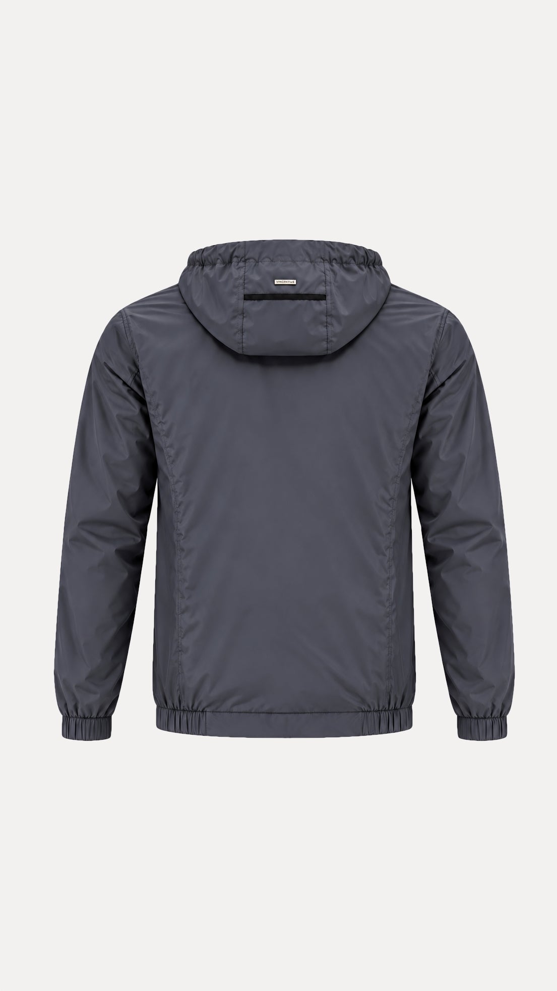 Boy's Hooded Commuter Reverse Jacket - Graphite/Black - Vincentius