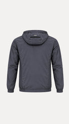 Boy's Hooded Commuter Reverse Jacket - Graphite/Black - Vincentius