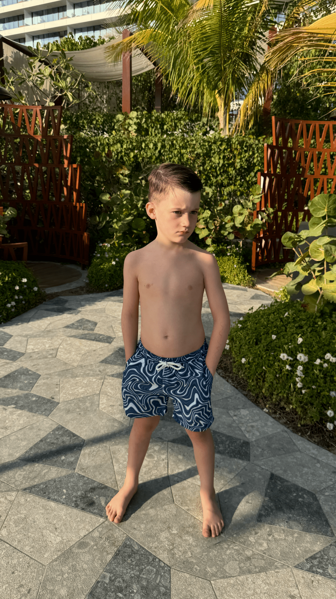 BOY'S NAXOS SWIM SHORT - Vincentius