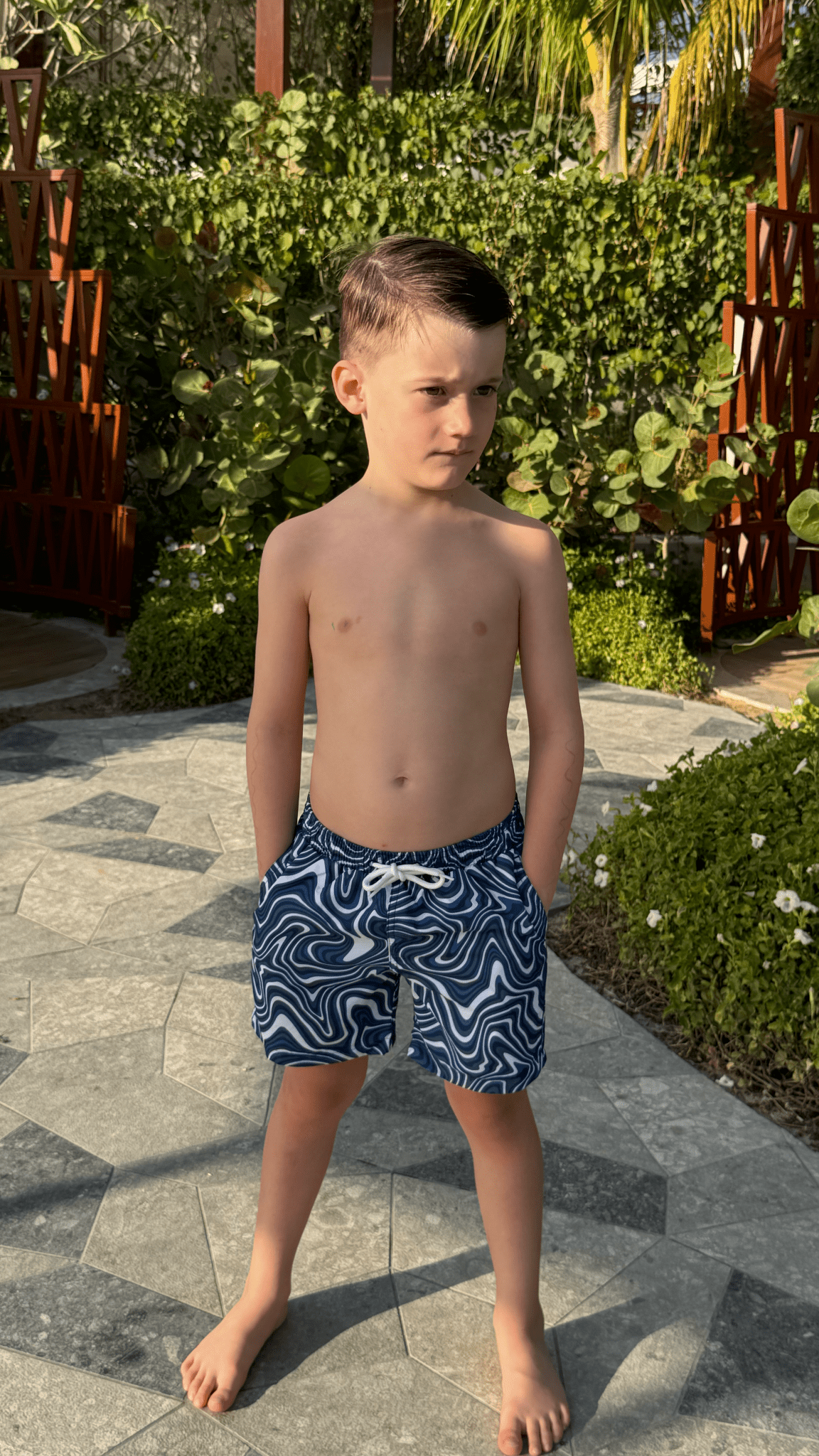BOY'S NAXOS SWIM SHORT - Vincentius