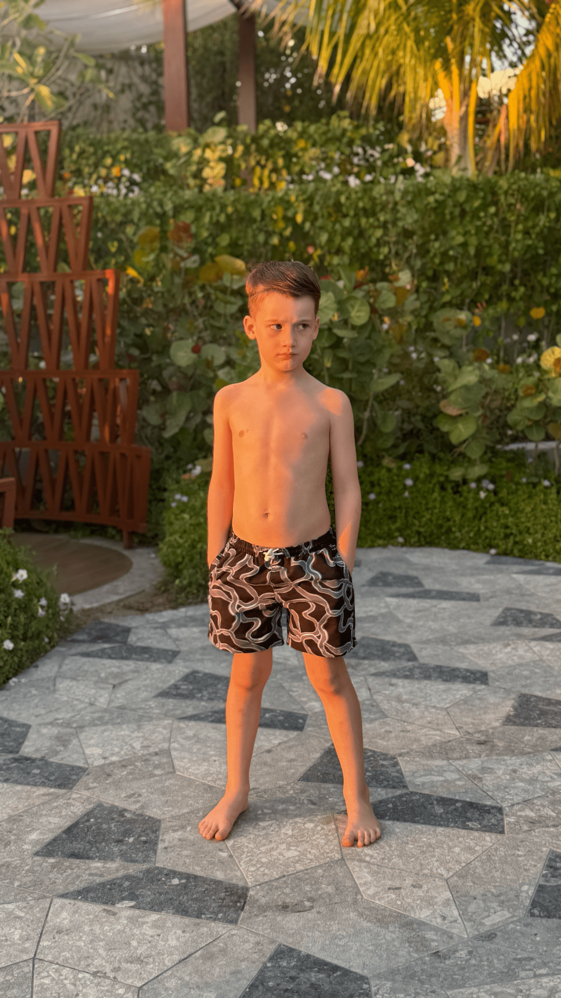 BOY'S SIKONOS SWIM SHORT - Vincentius