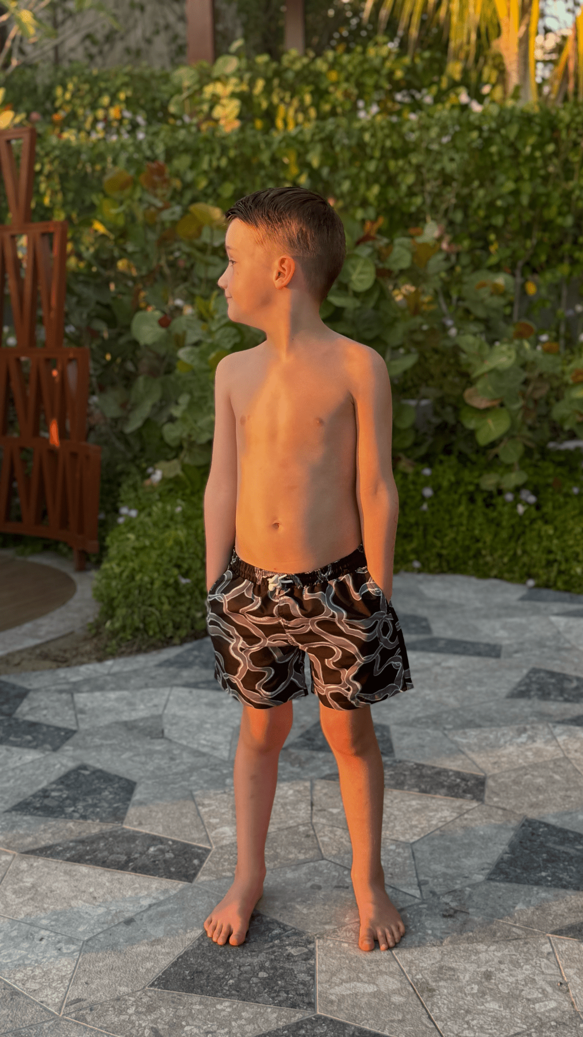 BOY'S SIKONOS SWIM SHORT - Vincentius