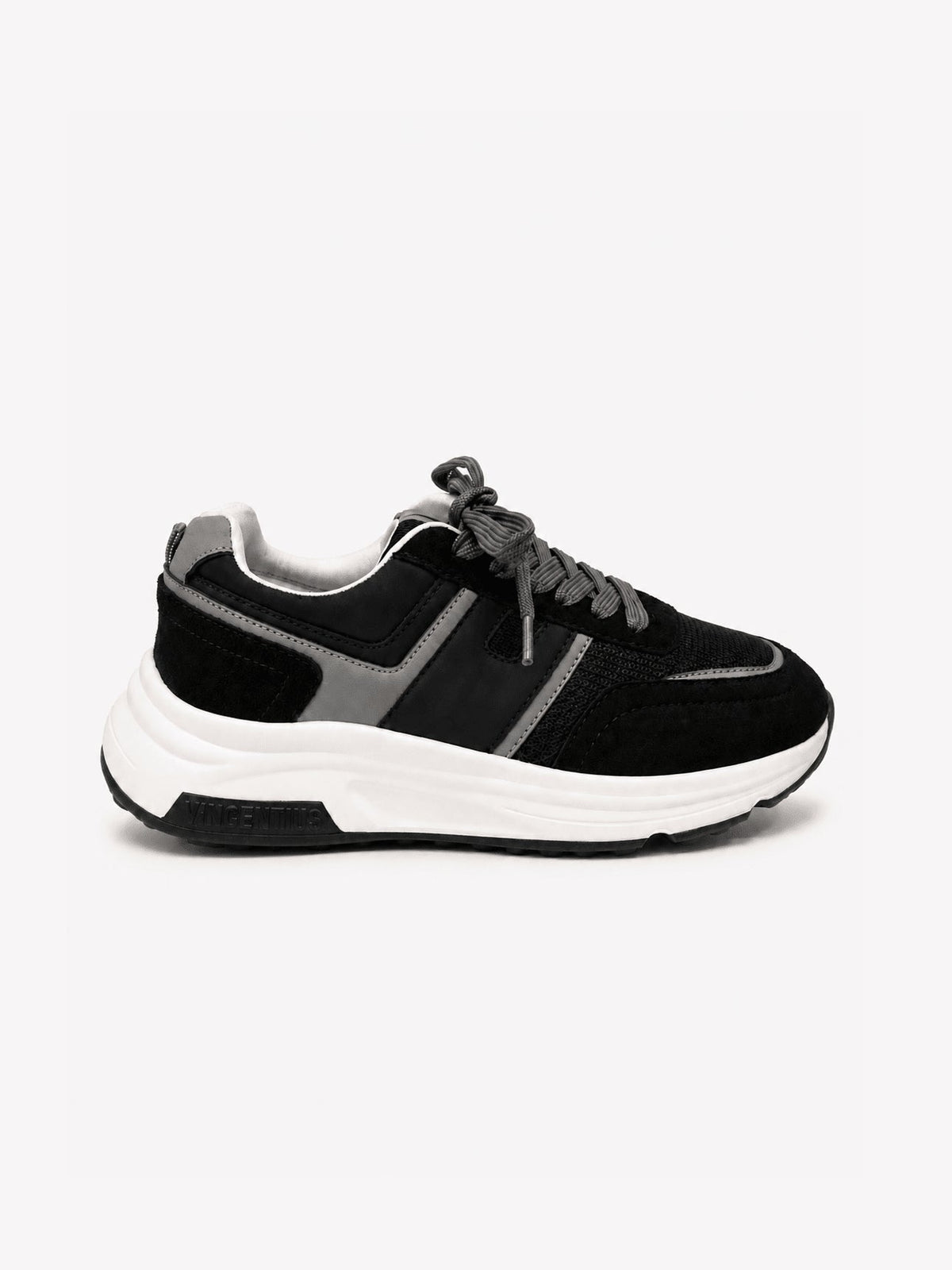 Boys V001 Runner - Black/Grey - Vincentius