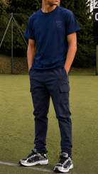 Boys Varsity T-Shirt - Navy - Vincentius