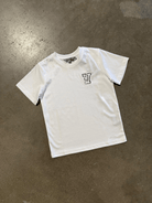 Boys Varsity T-Shirt - White - Vincentius