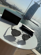 Capri Sunglasses - Black/Black - Vincentius