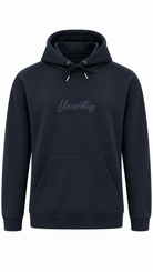 Chainscript Hoodie - Navy - Vincentius