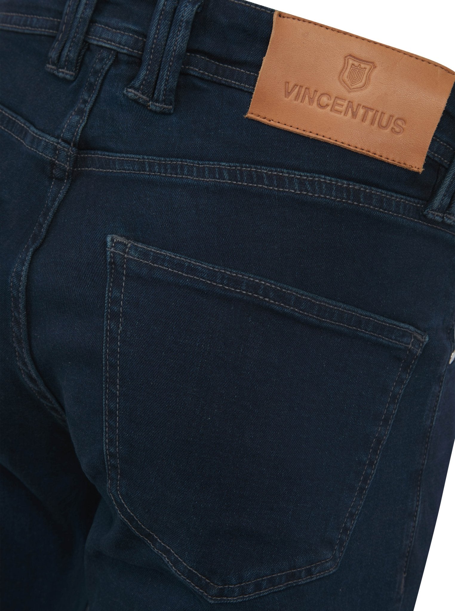 Classic Edition Tailored Fit Jean - Dark Blue - Vincentius