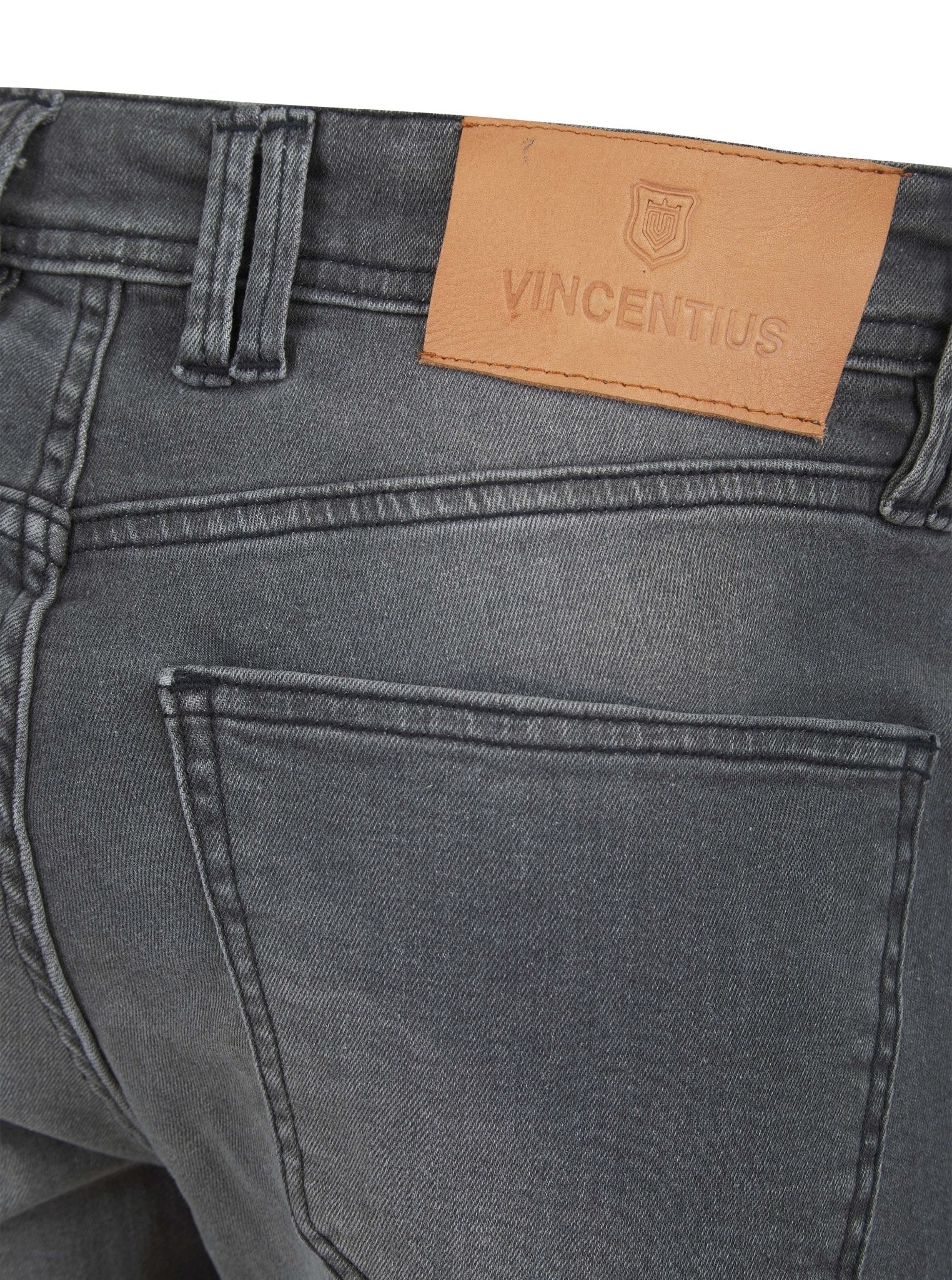 Classic Edition Tailored Fit Jean - Dark Grey - Vincentius