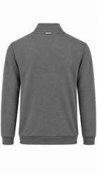 Commuter 1/4 Zip Jumper - Grey Marl - Vincentius