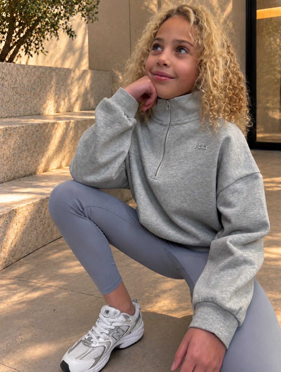 Corezip Pullover - Grey Mist - Vincentius